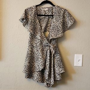Leopard Romper
